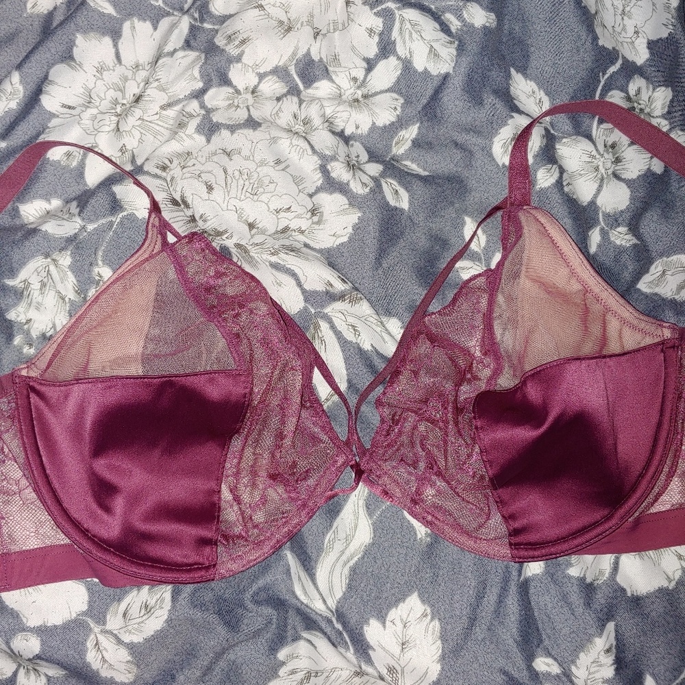 Maroon Sexy Bra